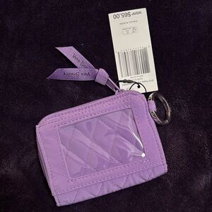 NWT - Vera Bradley Lavender ID Coin Pouch
